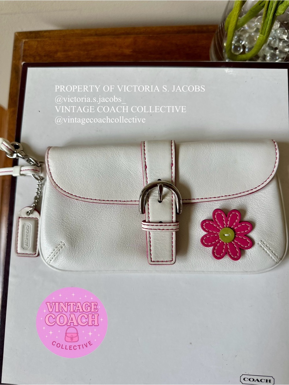 Coach floral soho Wrislet
